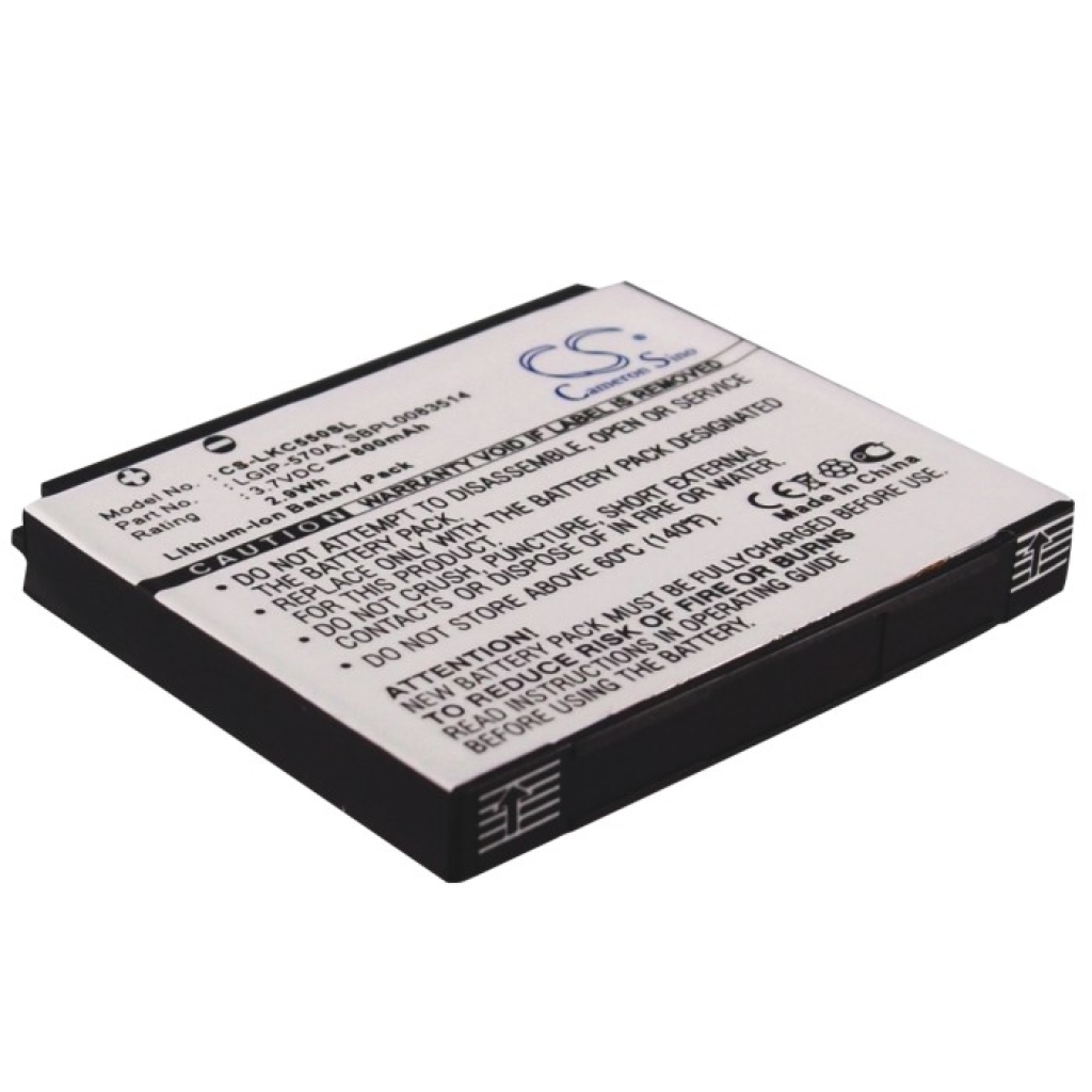 Batérie pre mobilné telefóny LG CS-LKC550SL