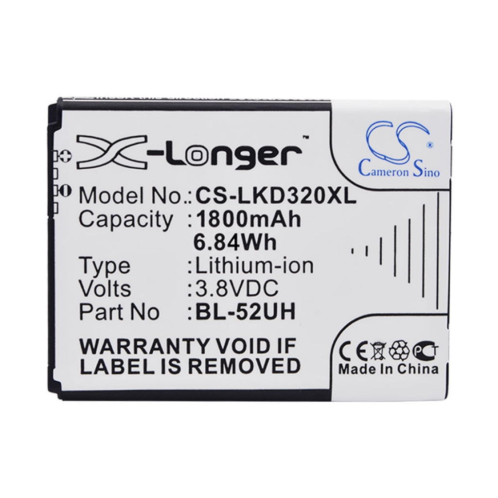 Batérie pre mobilné telefóny LG CS-LKD320XL