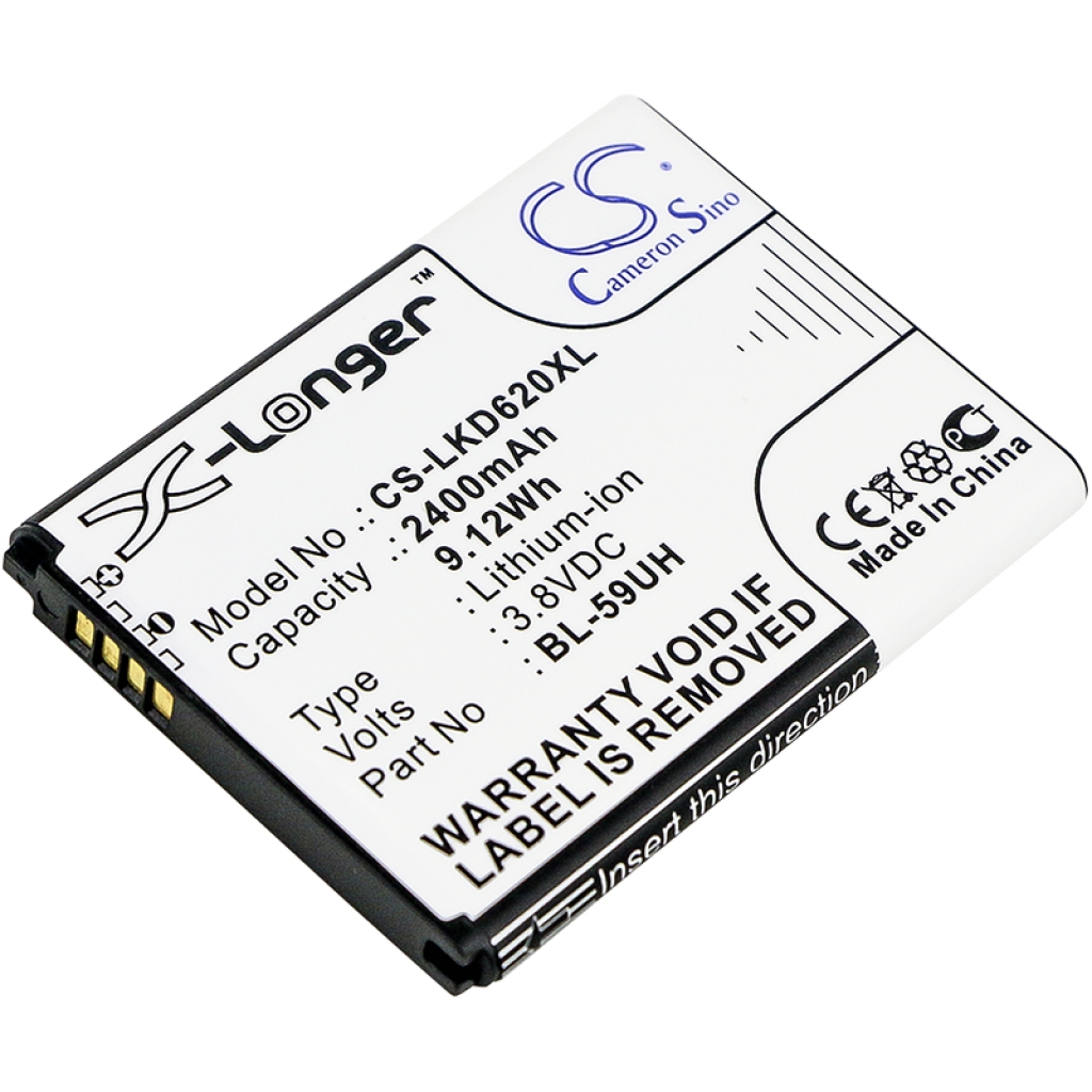 Batérie pre mobilné telefóny LG CS-LKD620XL