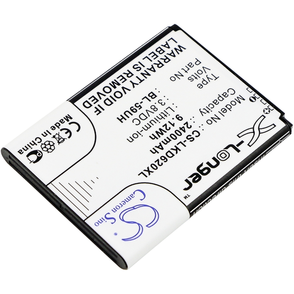 Batérie pre mobilné telefóny LG CS-LKD620XL
