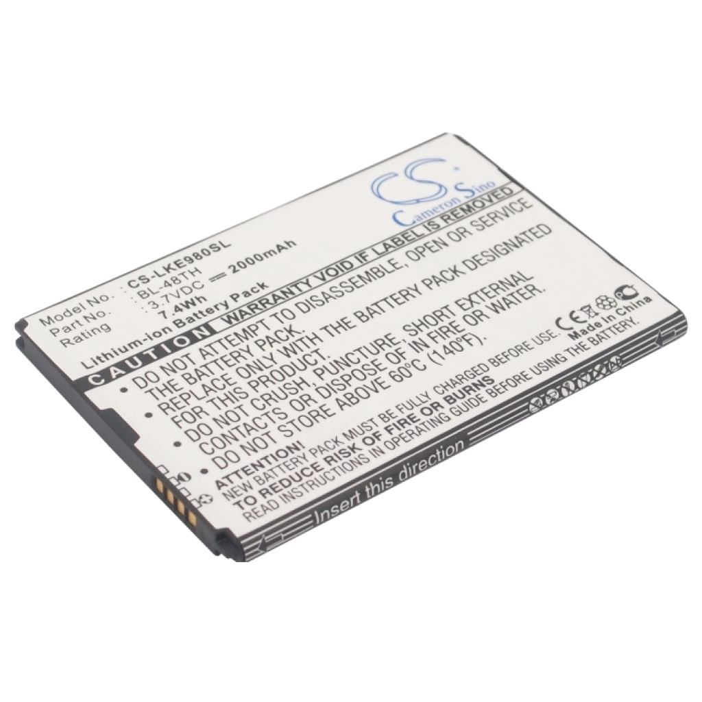 Batérie pre mobilné telefóny LG CS-LKE980SL