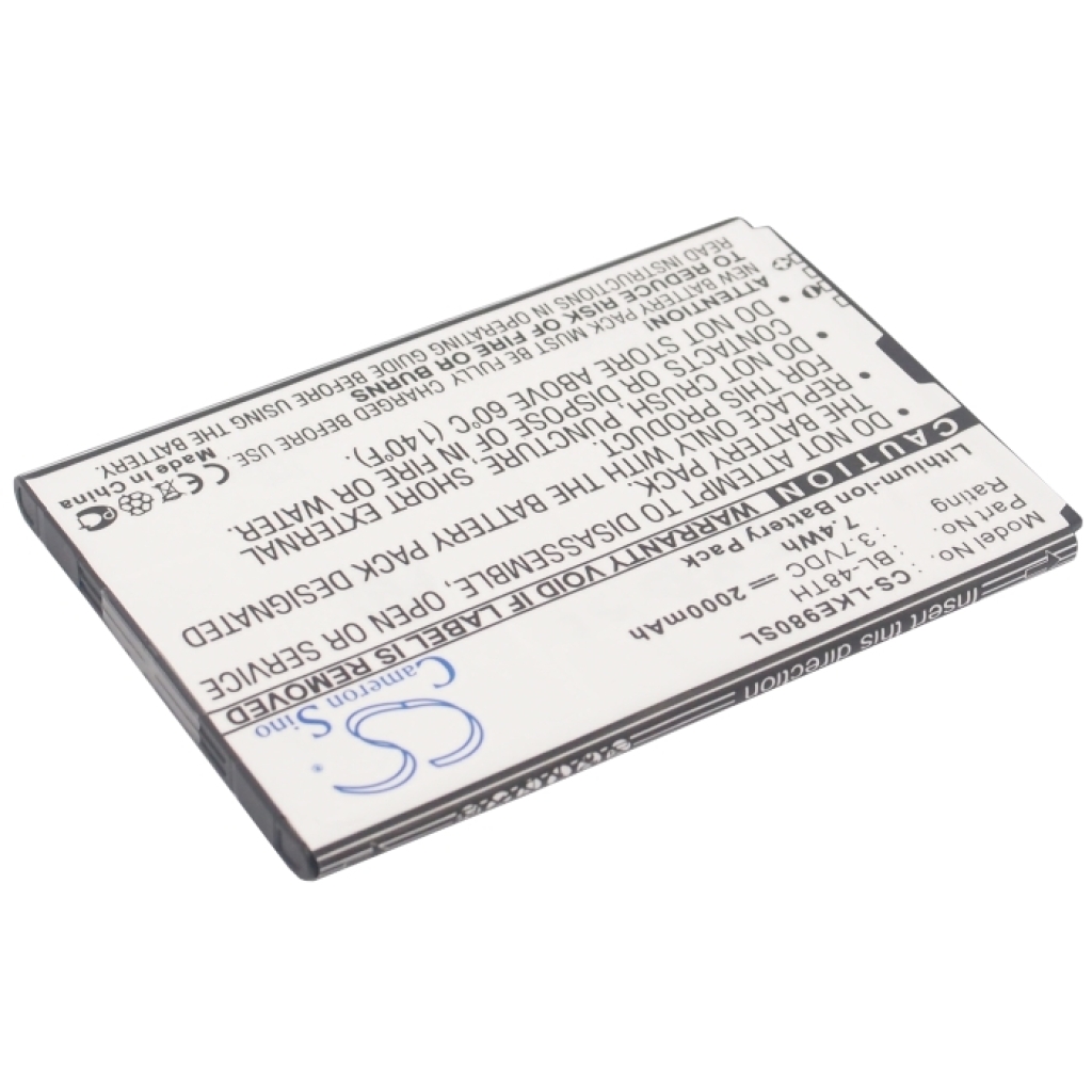 Batérie pre mobilné telefóny LG CS-LKE980SL