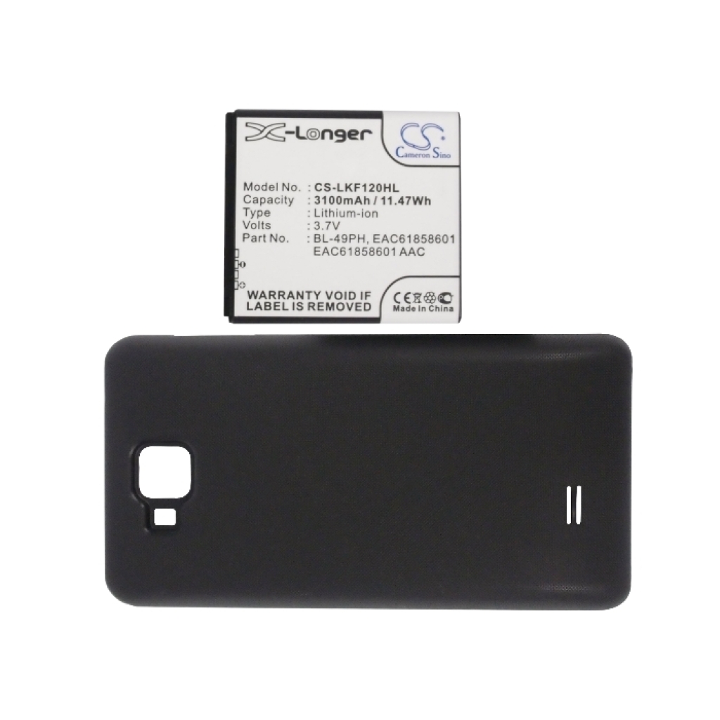 Batérie pre mobilné telefóny LG CS-LKF120HL