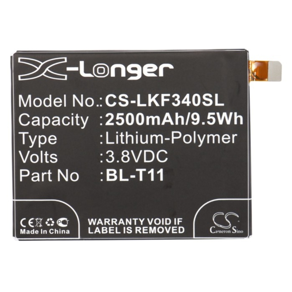 Batérie pre mobilné telefóny LG CS-LKF340SL