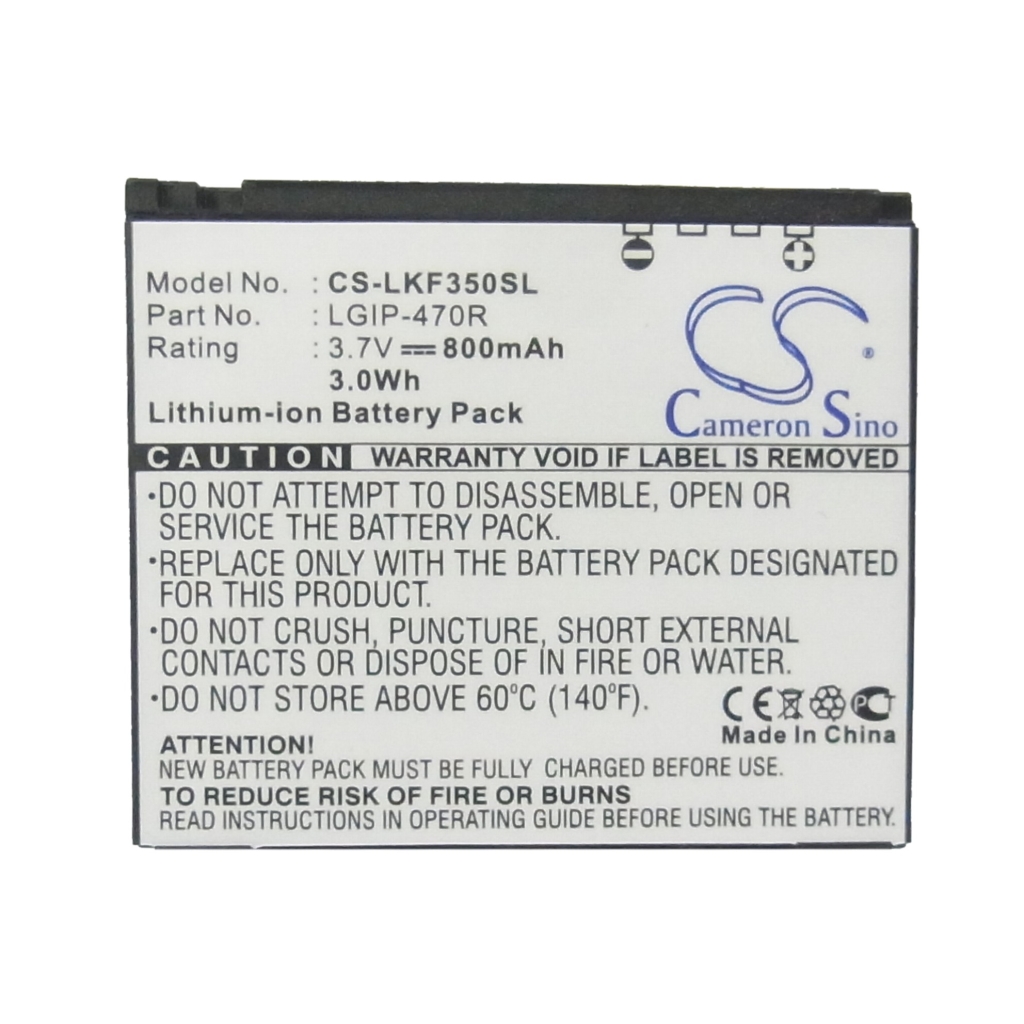Batérie pre mobilné telefóny LG CS-LKF350SL