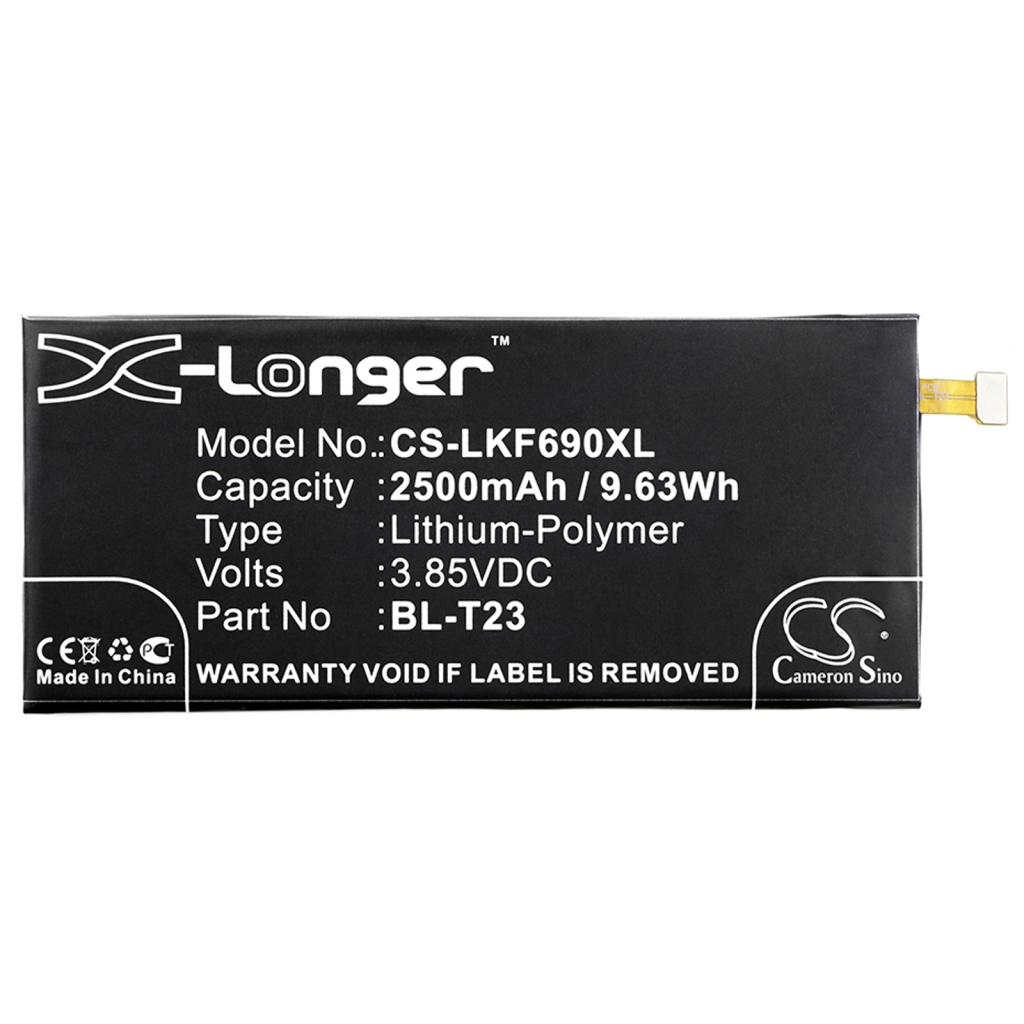 Batérie pre mobilné telefóny LG CS-LKF690XL