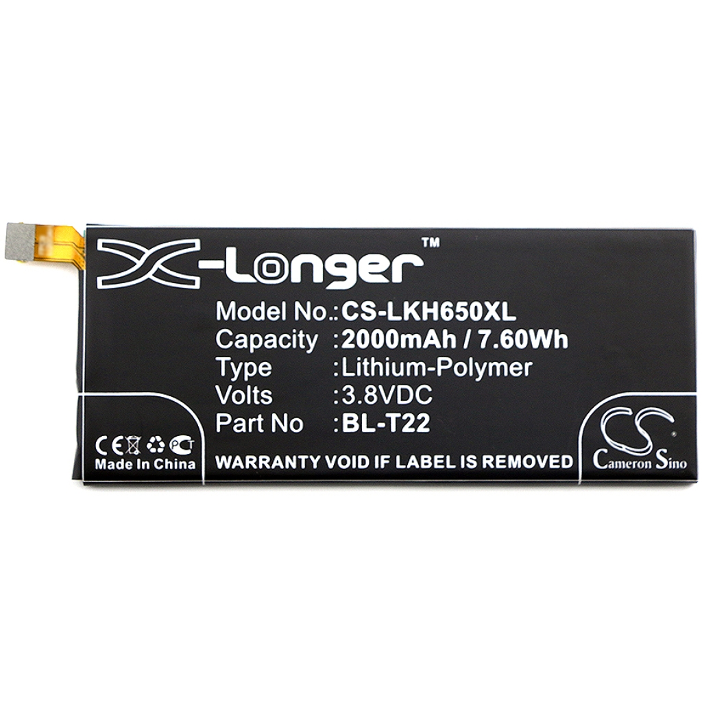 Batérie pre mobilné telefóny LG CS-LKH650XL