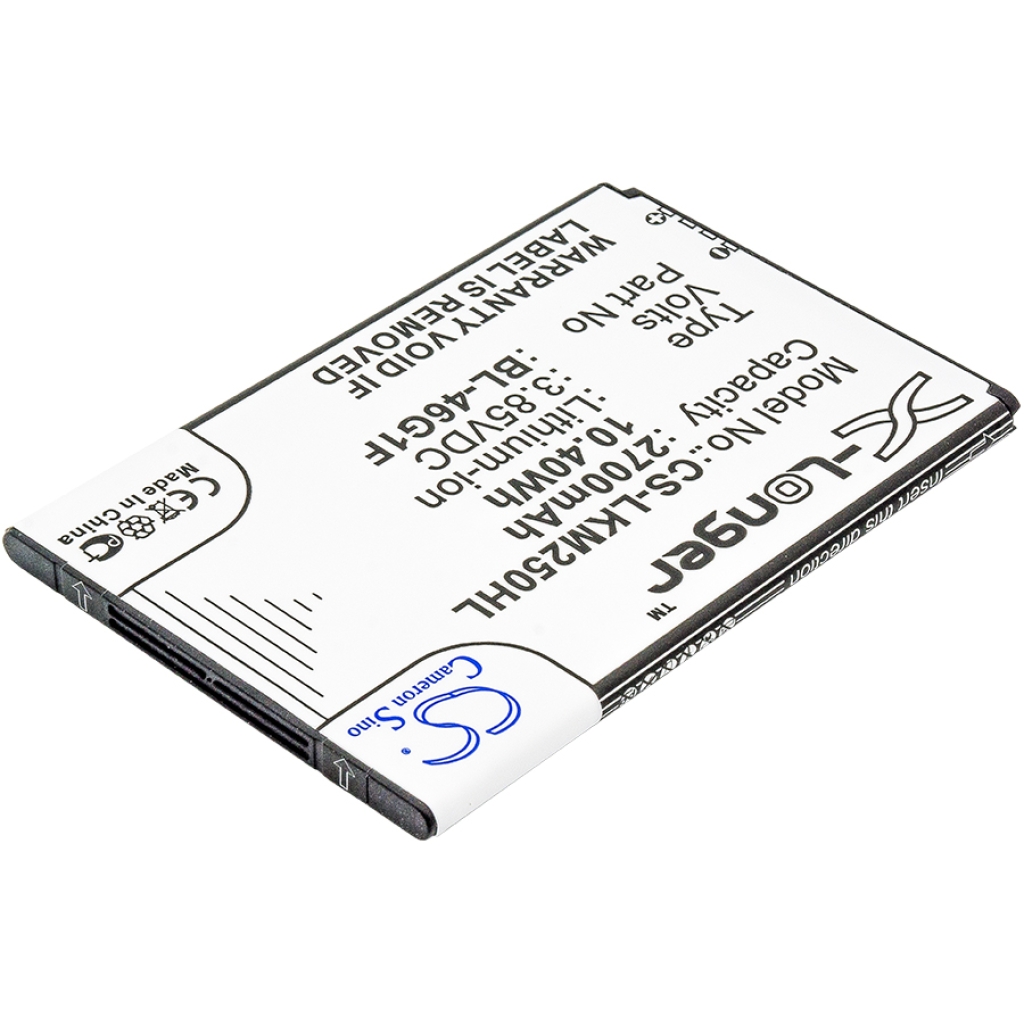 Batérie pre mobilné telefóny LG CS-LKM250HL