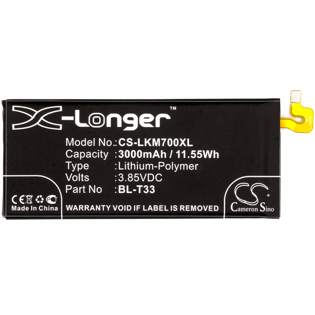 Batérie pre mobilné telefóny LG CS-LKM700XL