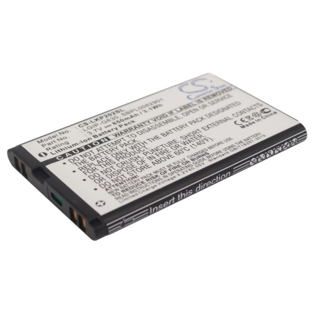Batérie pre mobilné telefóny LG CS-LKP202SL