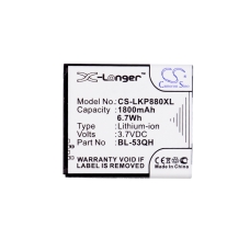 Kompatibilní náhrada baterie za LG BL-53QH,EAC61878603,EAC61878605,EAC61898401