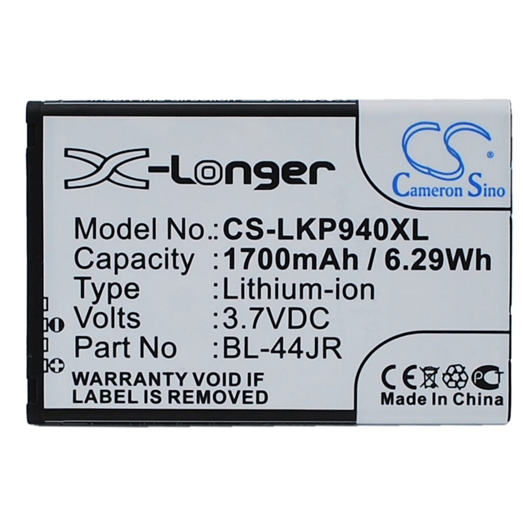 Batérie pre mobilné telefóny LG CS-LKP940XL