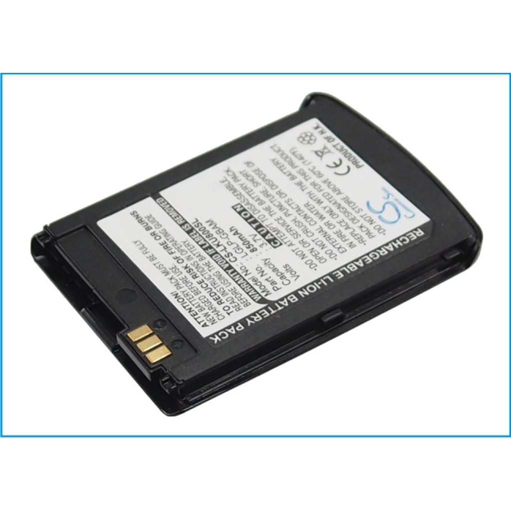 Batérie pre mobilné telefóny LG CS-LKU800SL