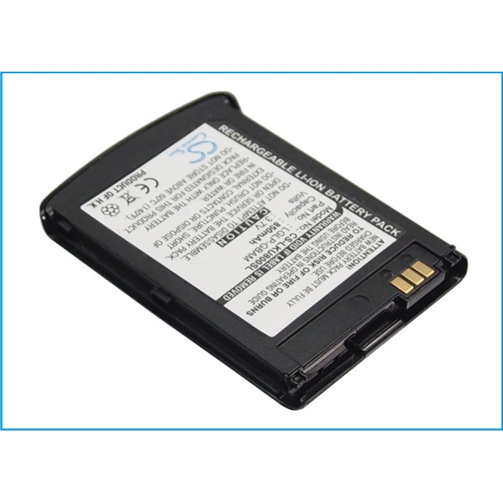 Batérie pre mobilné telefóny LG CS-LKU800SL