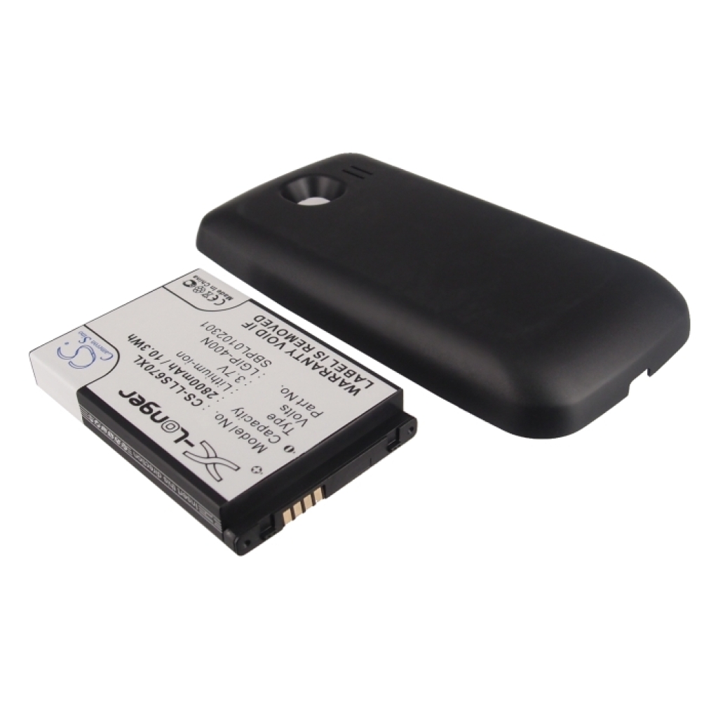 Batérie pre mobilné telefóny LG CS-LLS670XL