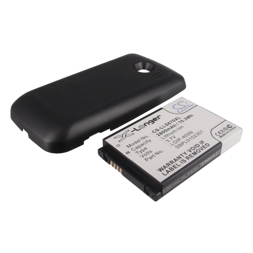 Batérie pre mobilné telefóny LG CS-LLS670XL