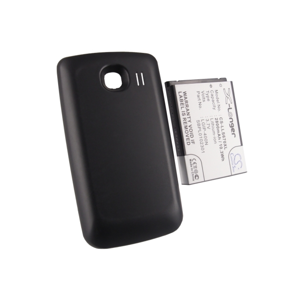 Batérie pre mobilné telefóny LG CS-LLS670XL