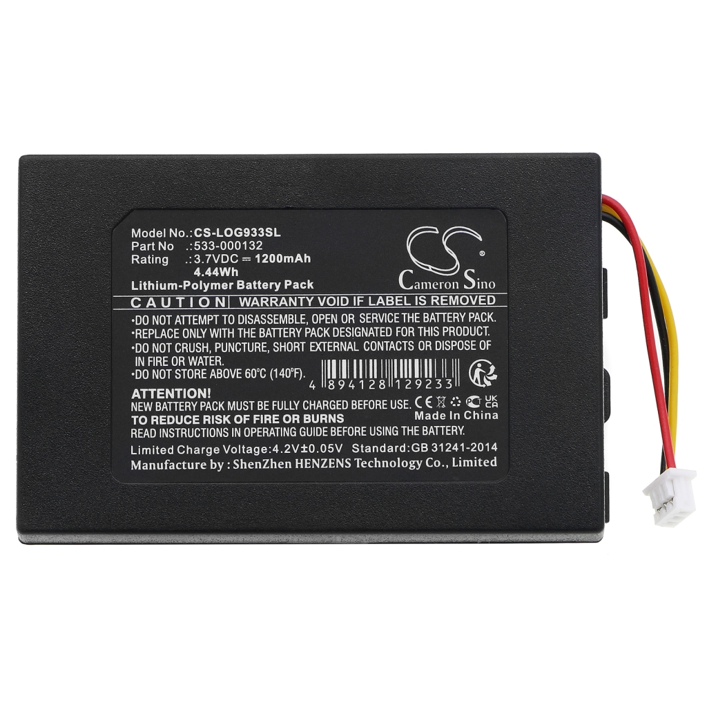 Batéria do bezdrôtovej náhlavnej súpravy Logitech CS-LOG933SL