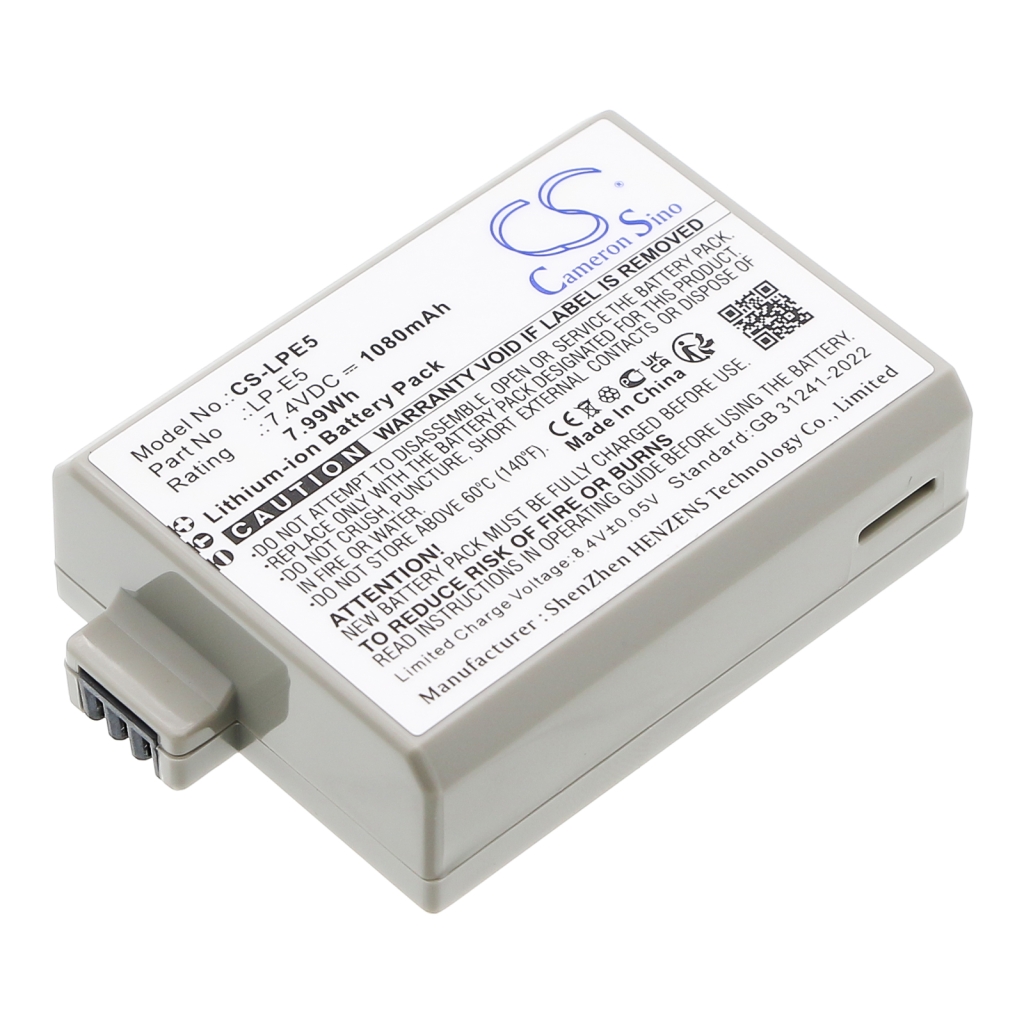 Camera Battery Canon CS-LPE5