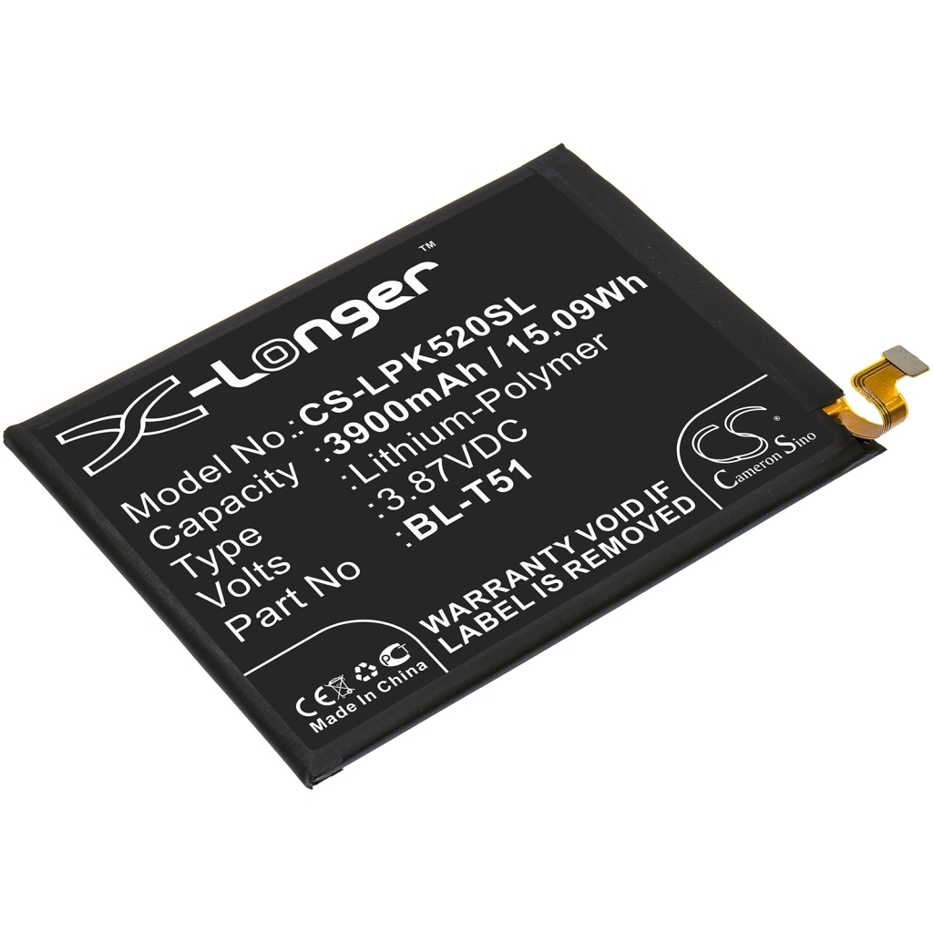 Batérie pre mobilné telefóny LG CS-LPK520SL