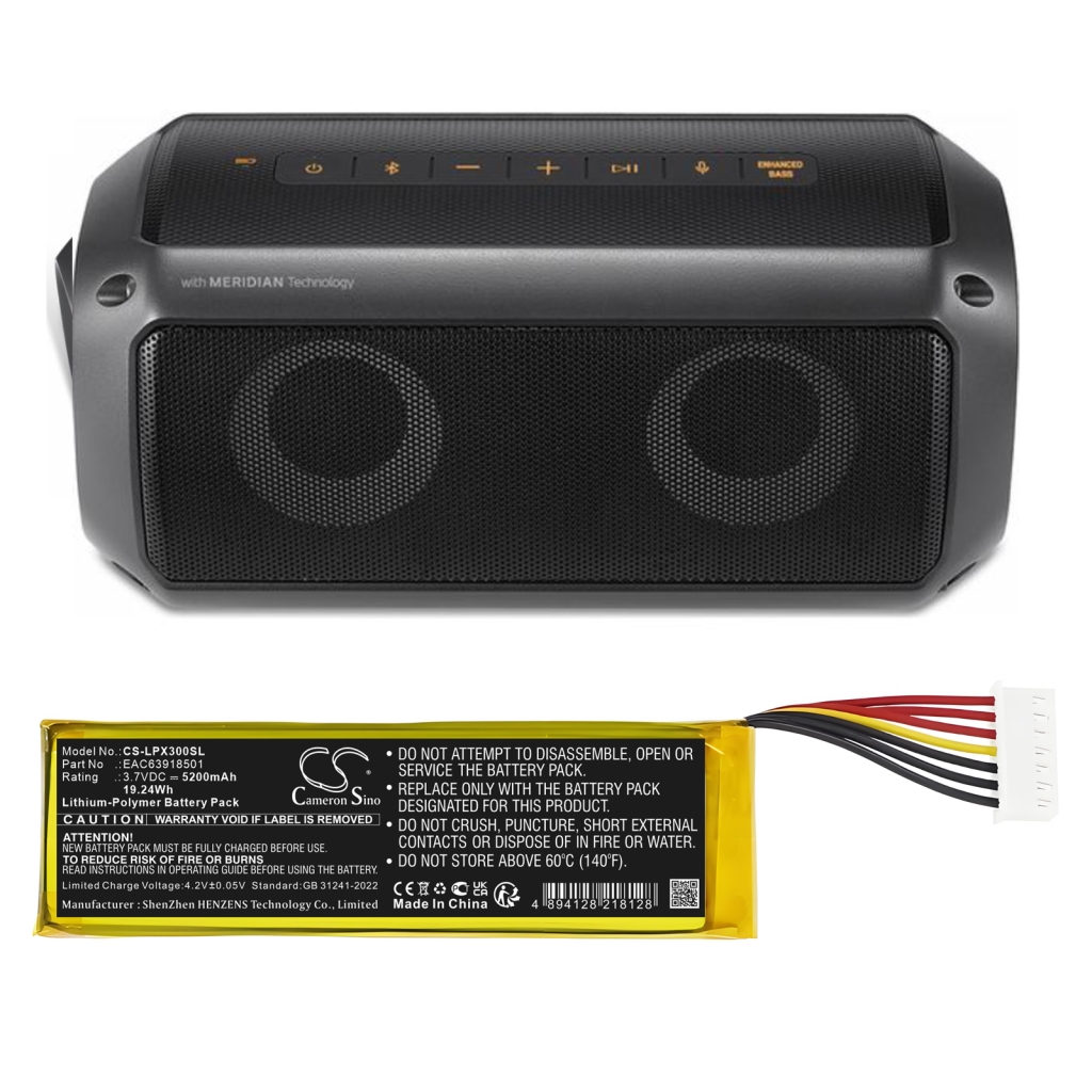 Batéria pre reproduktory Lg CS-LPX300SL