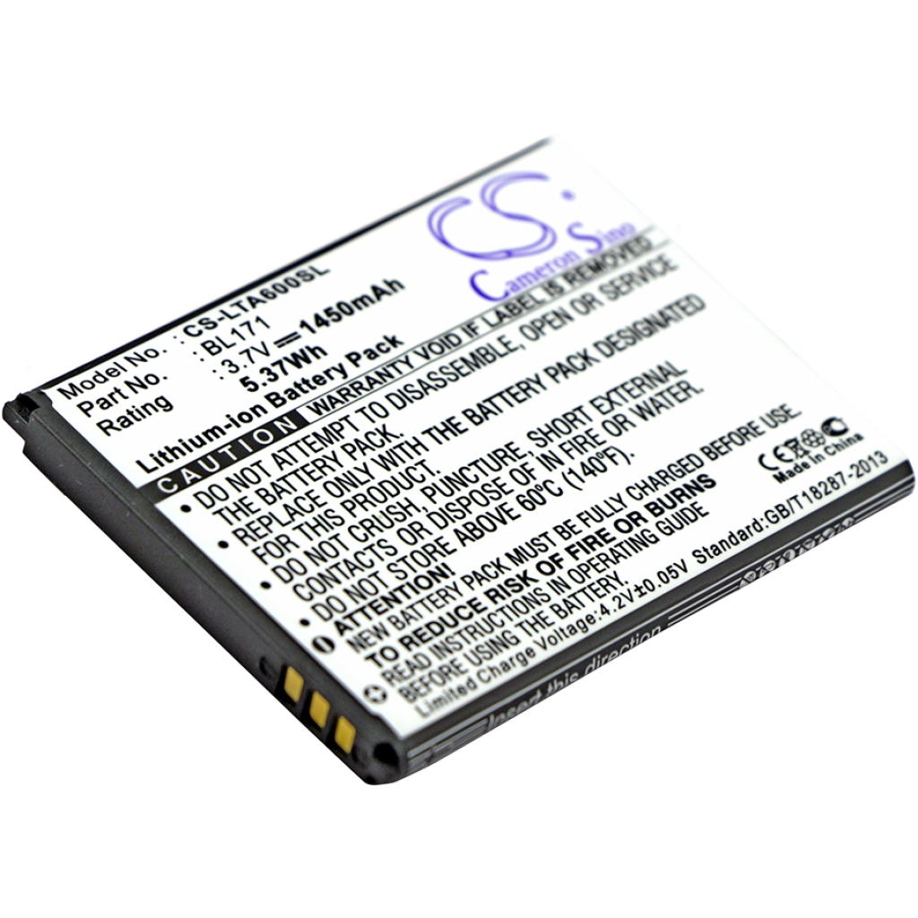 Batérie pre mobilné telefóny Lenovo CS-LTA600SL
