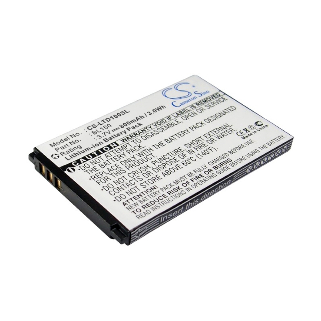 Batérie pre mobilné telefóny Lenovo CS-LTD100SL