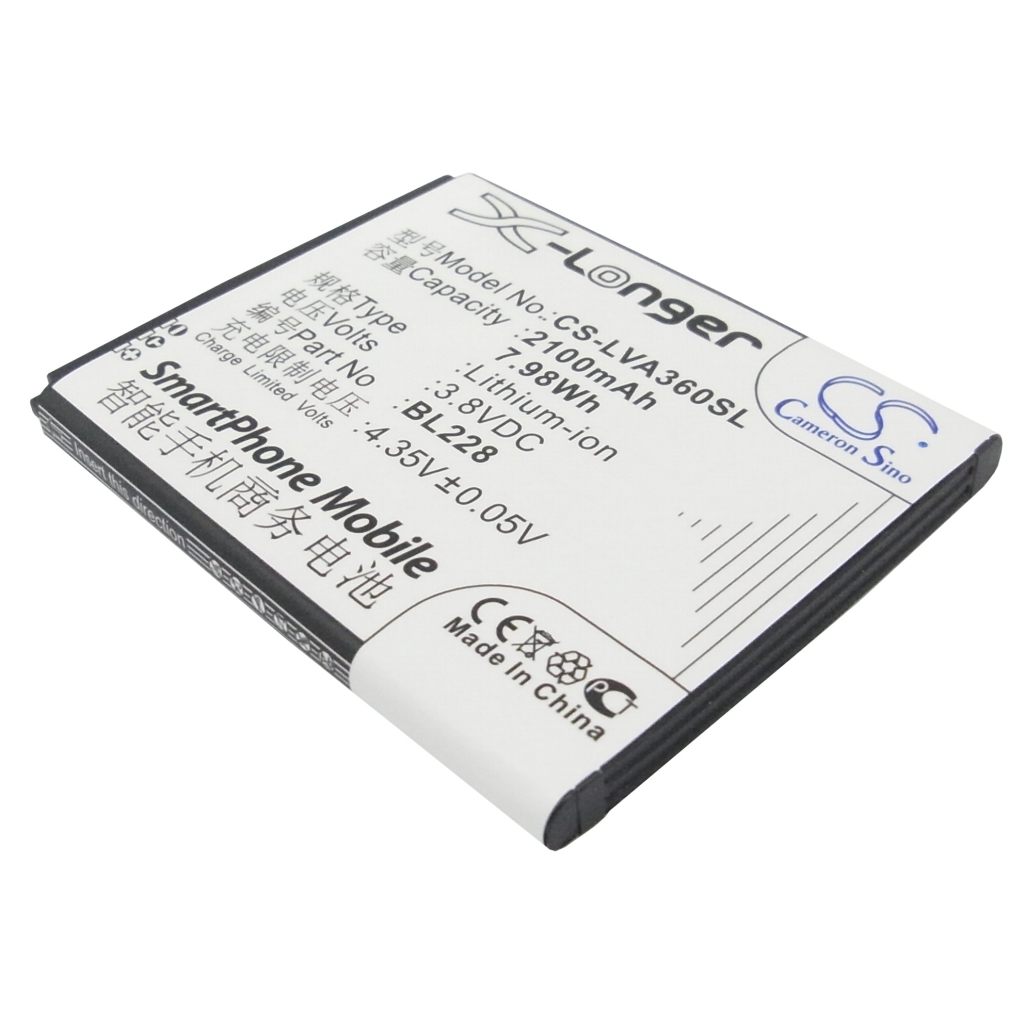 Batérie pre mobilné telefóny Lenovo CS-LVA360SL