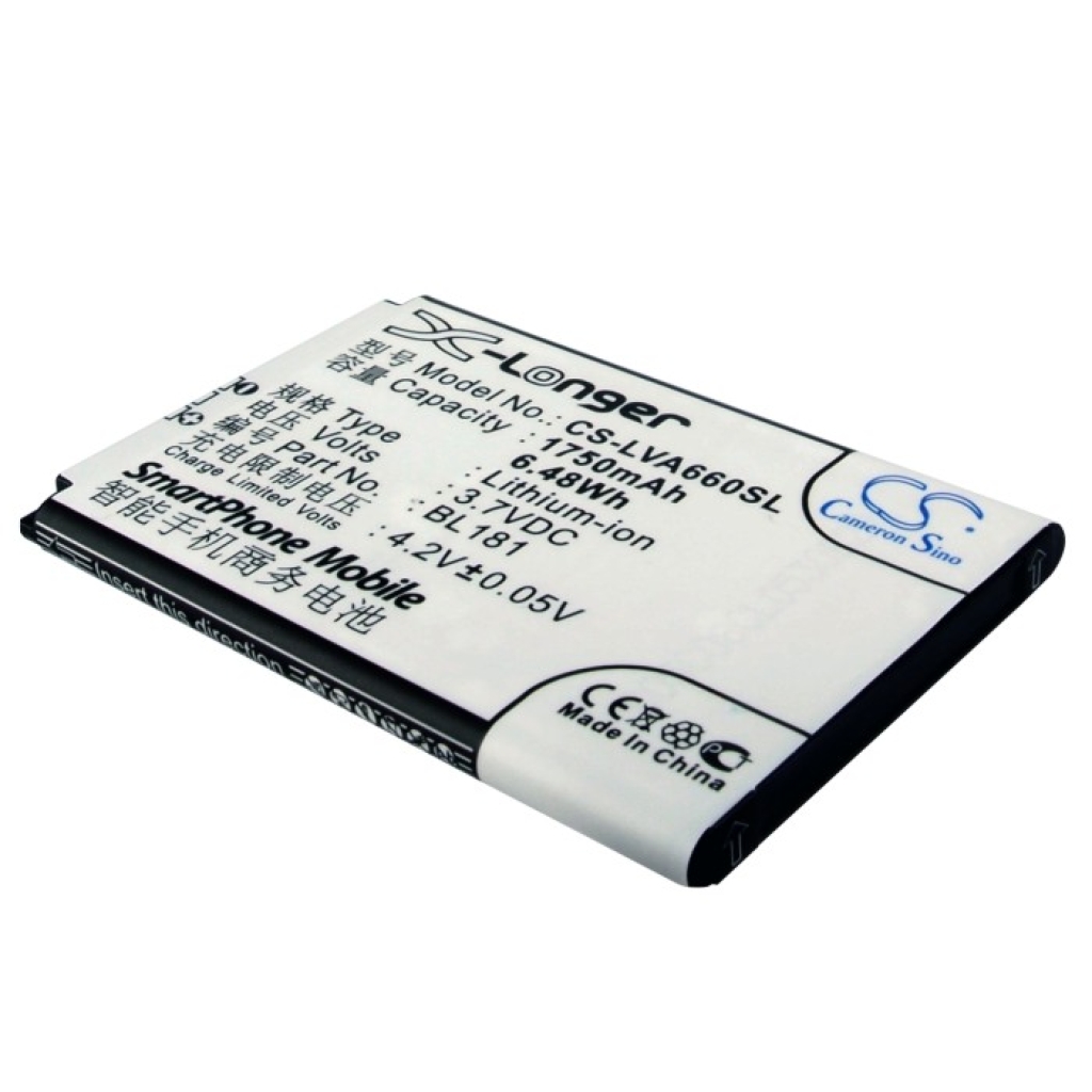 Batérie pre mobilné telefóny Lenovo CS-LVA660SL