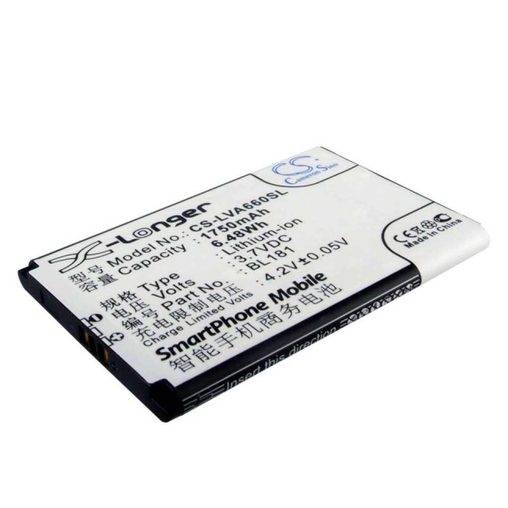 Batérie pre mobilné telefóny Lenovo CS-LVA660SL