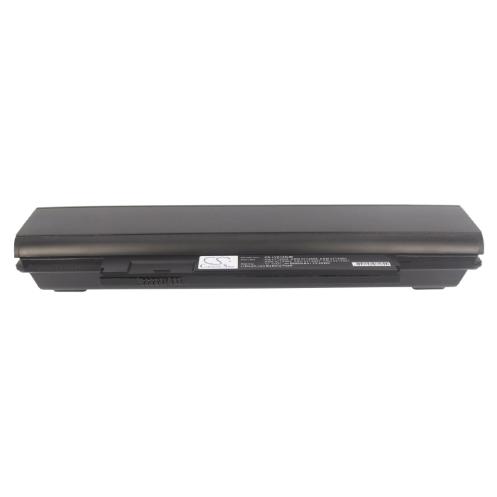 Batéria notebooku CS-LVE120HB, bočný pohľad s koncom konektora
