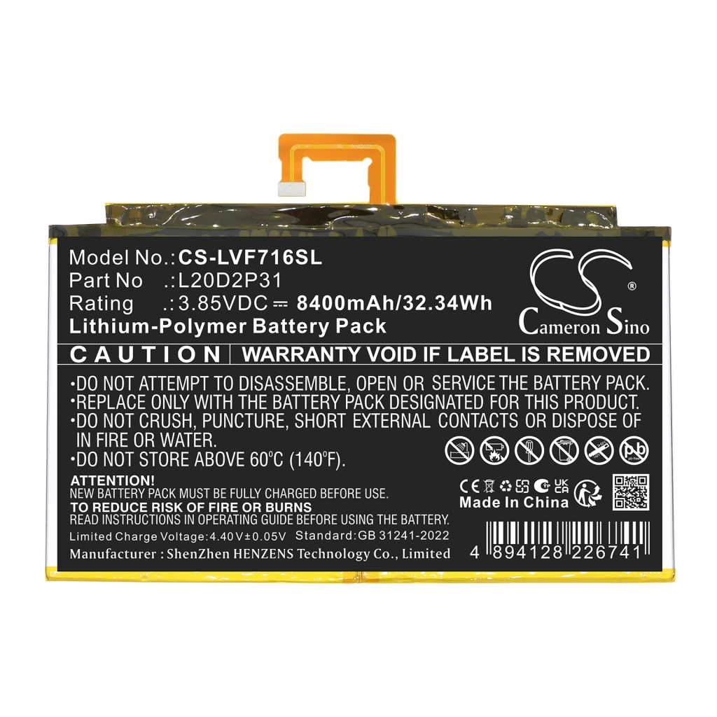 Baterie kompatibilní s Lenovo CS-LVF716SL