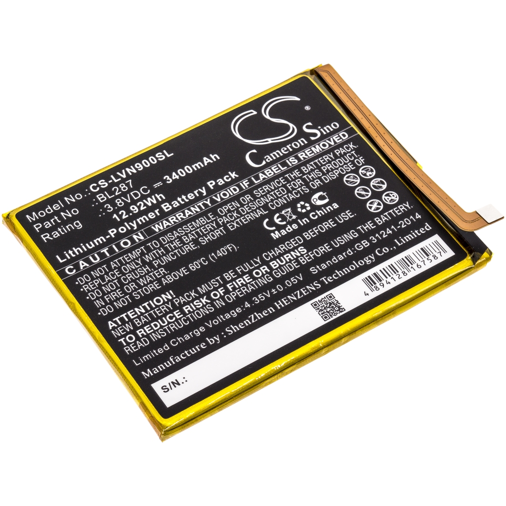 Batérie pre mobilné telefóny Lenovo CS-LVN900SL