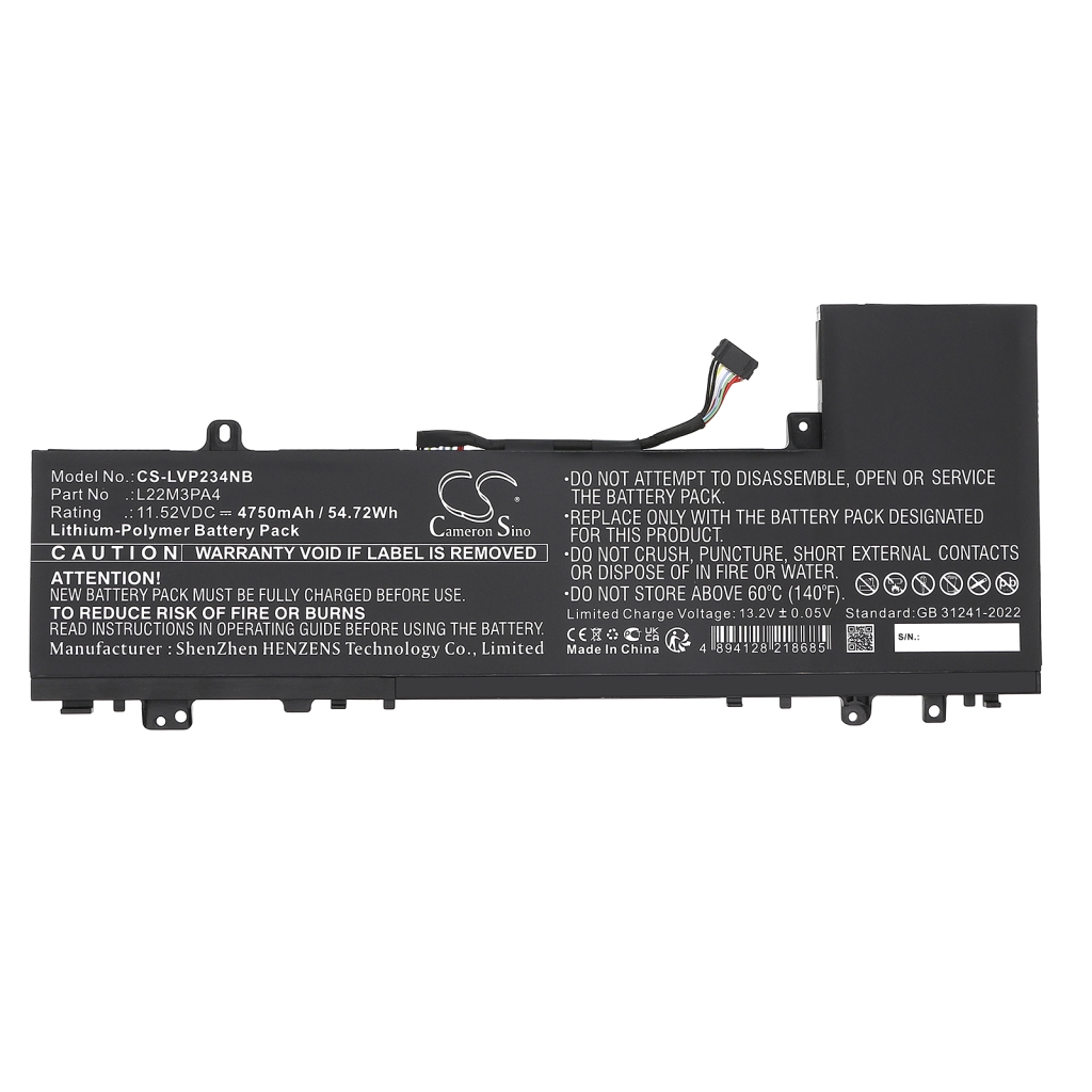 Baterie do notebooků Lenovo CS-LVP234NB