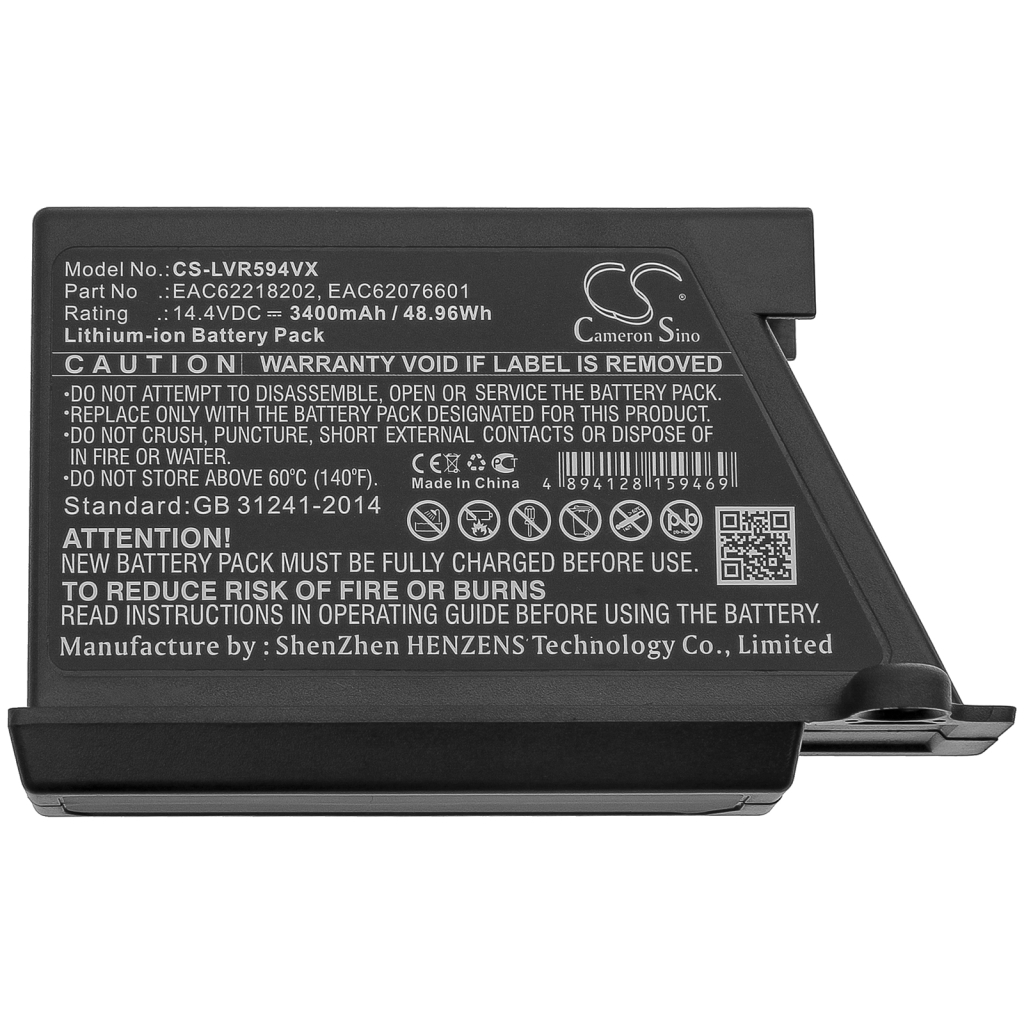 Vacuum Battery Lg VR6440LV.ARNQEUR