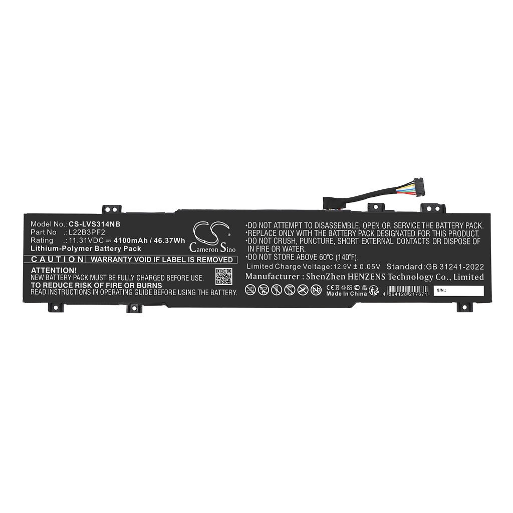 Notebook battery Lenovo CS-LVS314NB