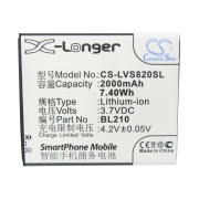 Mobile Phone Battery Lenovo A750e