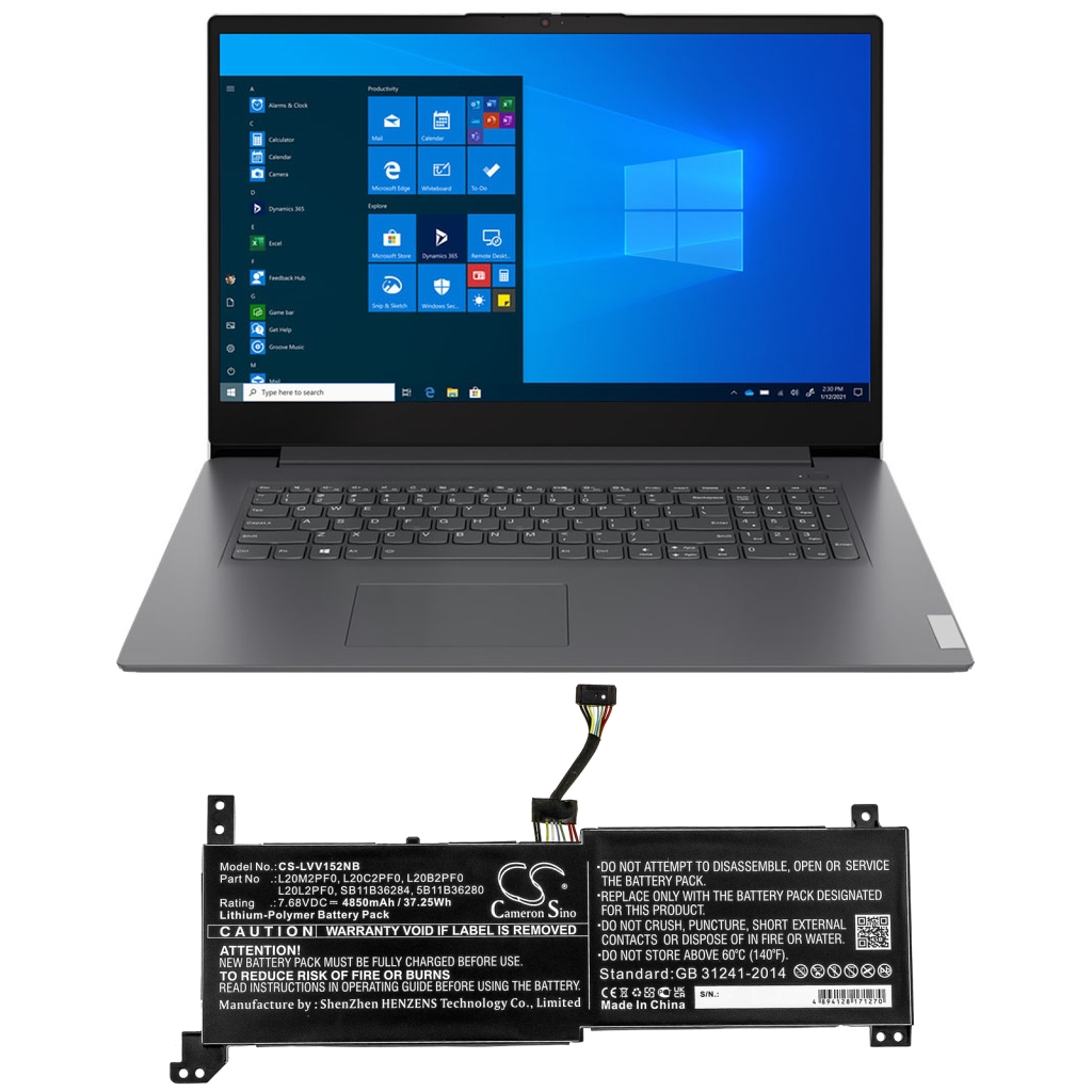 Batéria notebooku Lenovo CS-LVV152NB