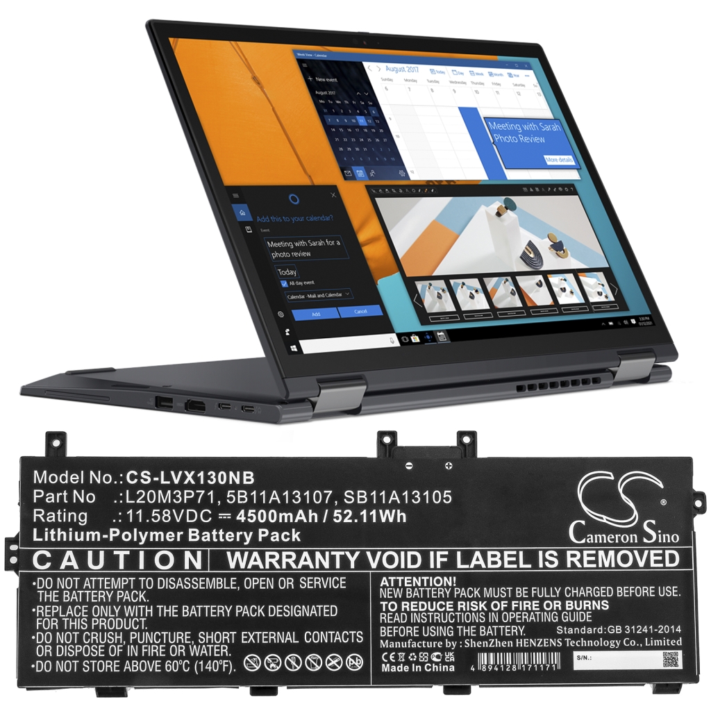 Batéria notebooku Lenovo CS-LVX130NB