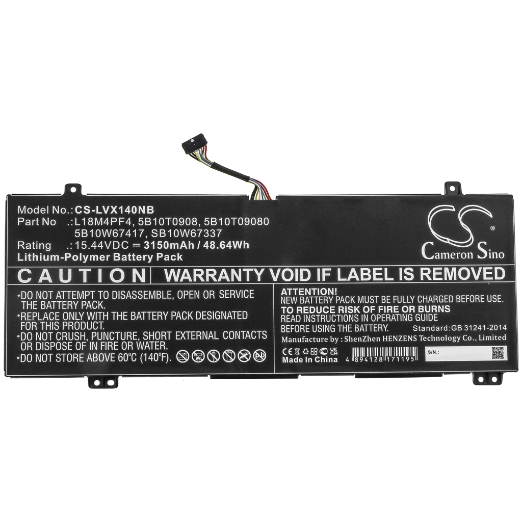Batéria notebooku Lenovo CS-LVX140NB