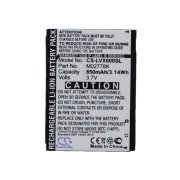 CS-LVX600SL<br />Batérie pre   nahrádza batériu LGIP-490A
