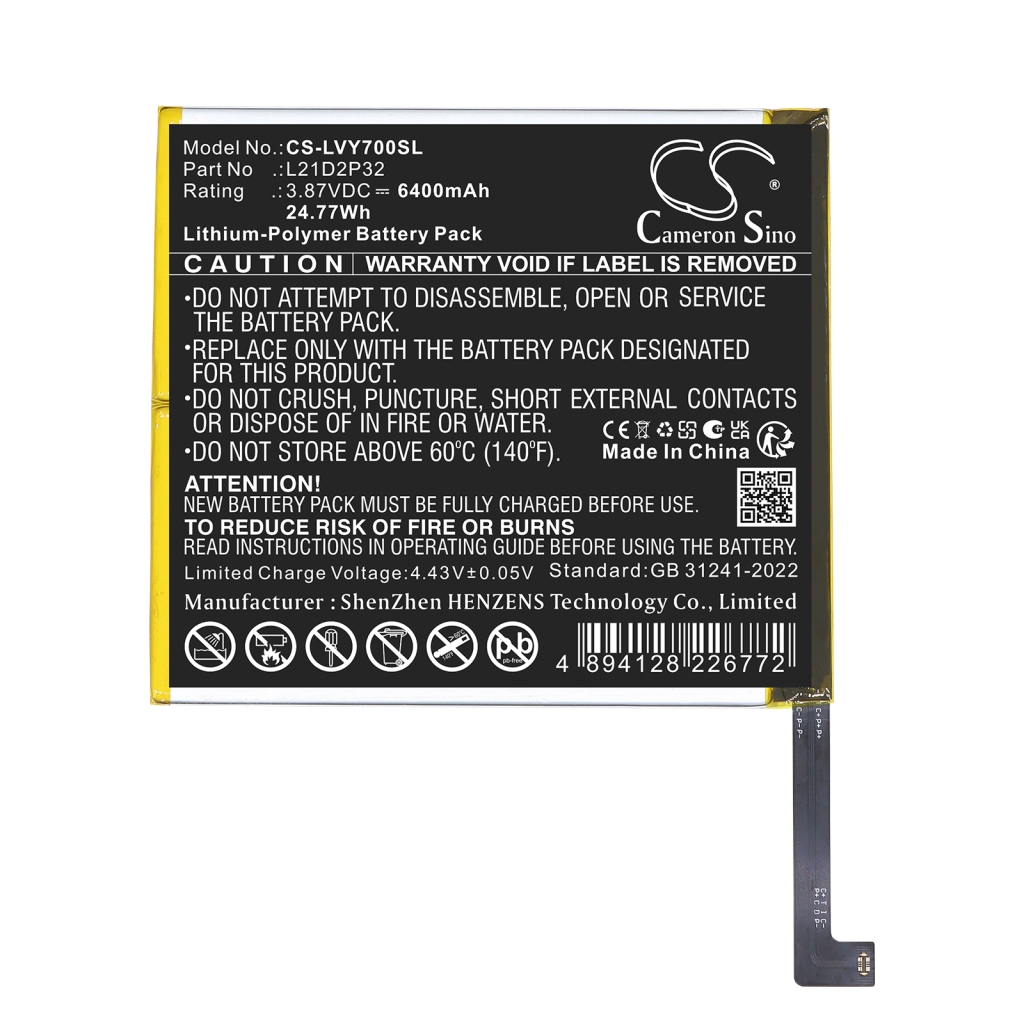 Baterie kompatibilní s Lenovo CS-LVY700SL