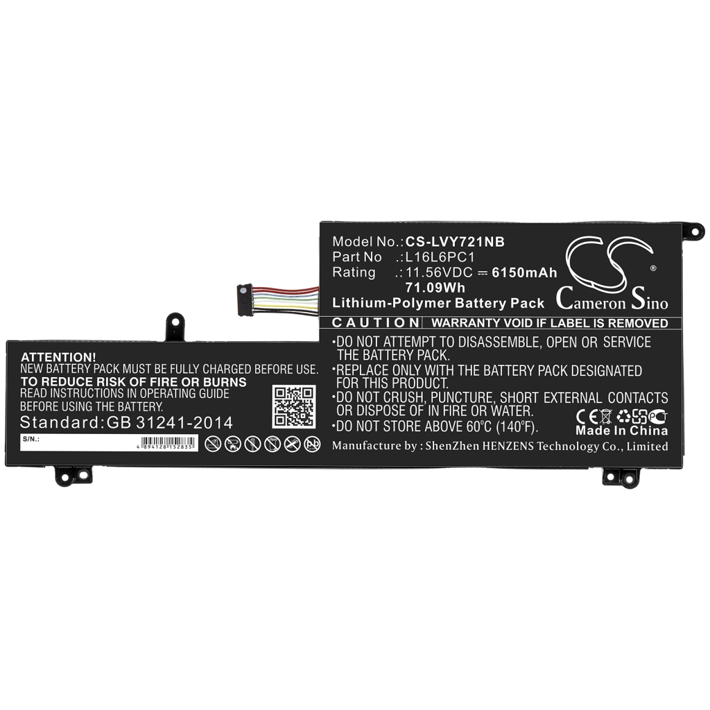 Batéria notebooku Lenovo CS-LVY721NB
