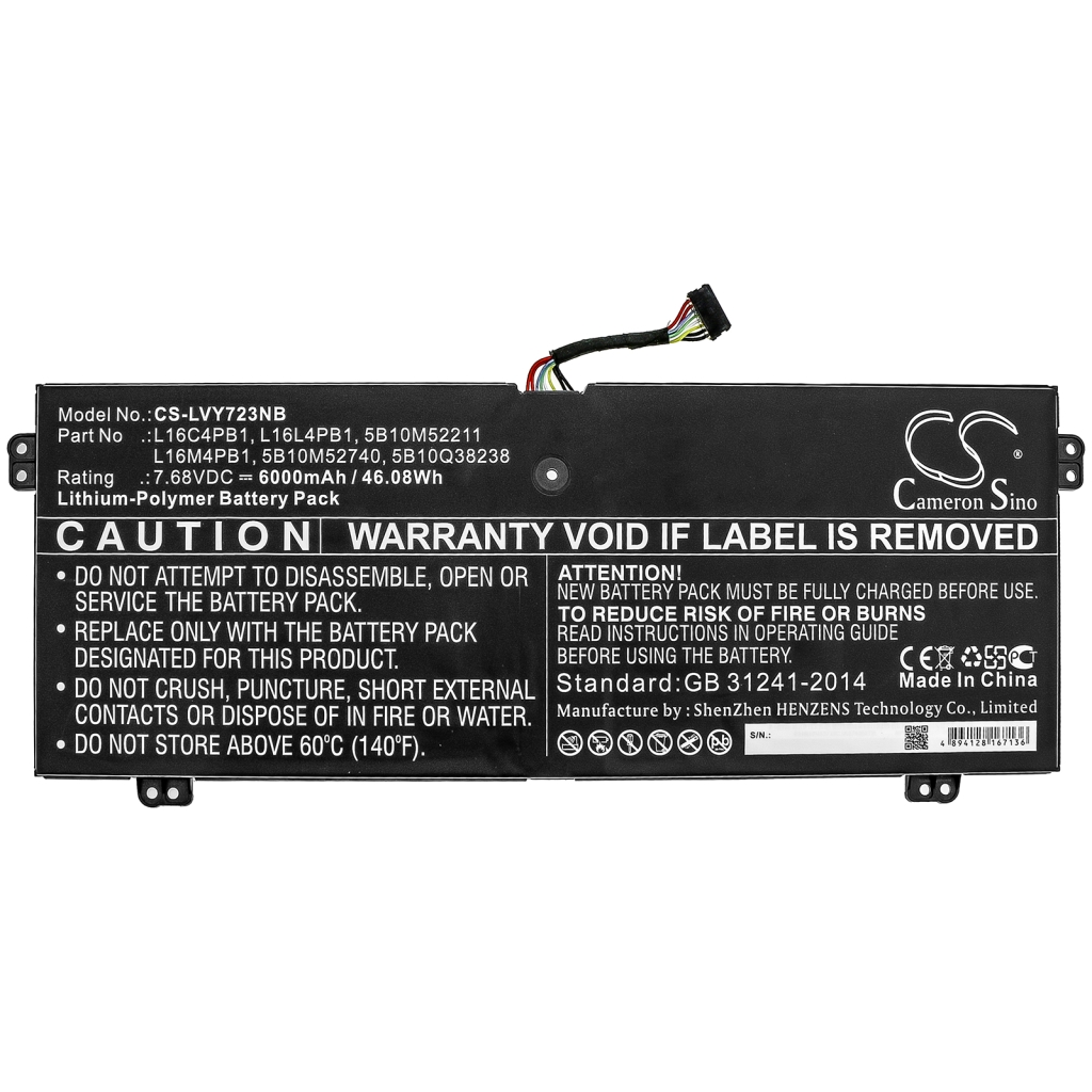 Batéria notebooku Lenovo CS-LVY723NB