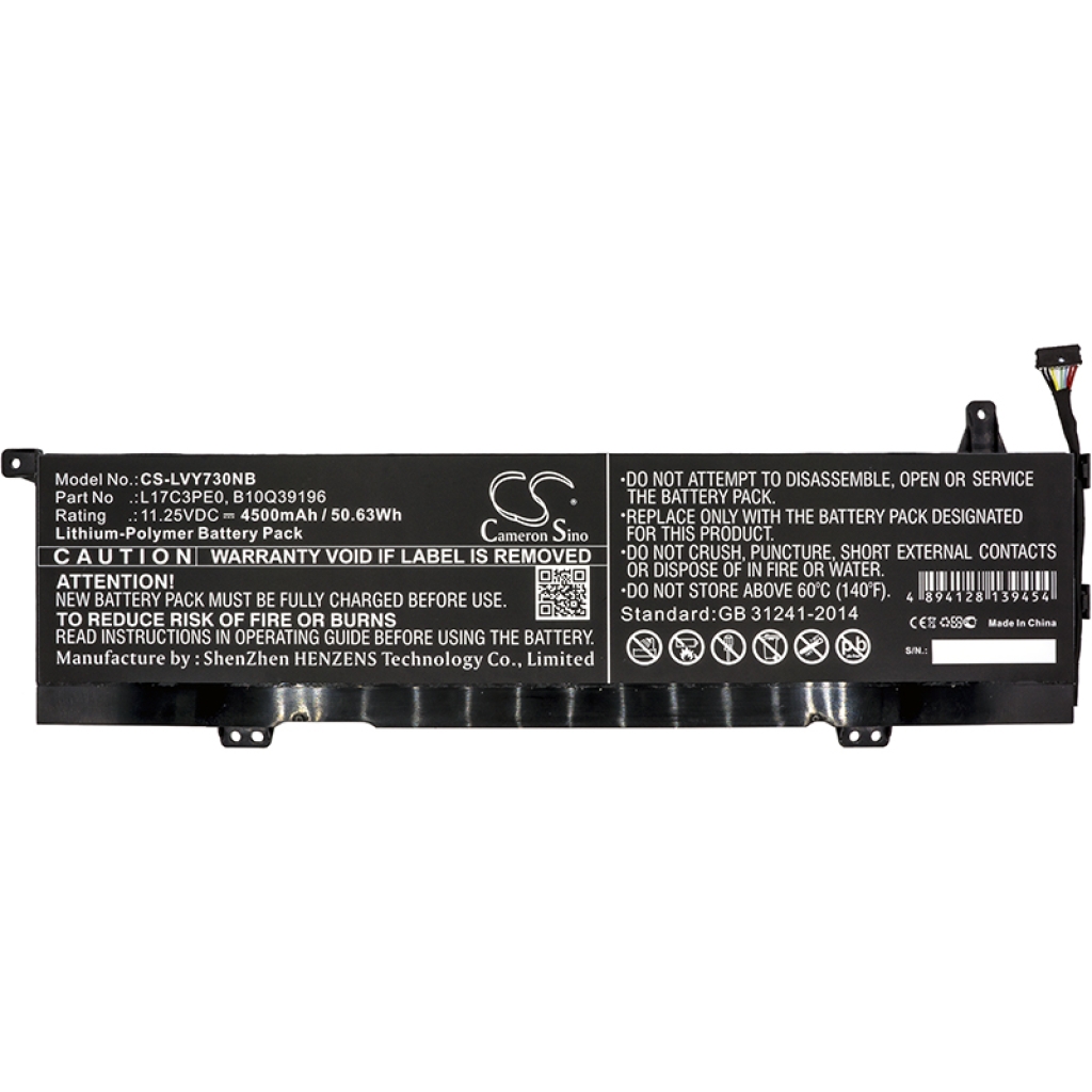 Batéria notebooku Lenovo CS-LVY730NB