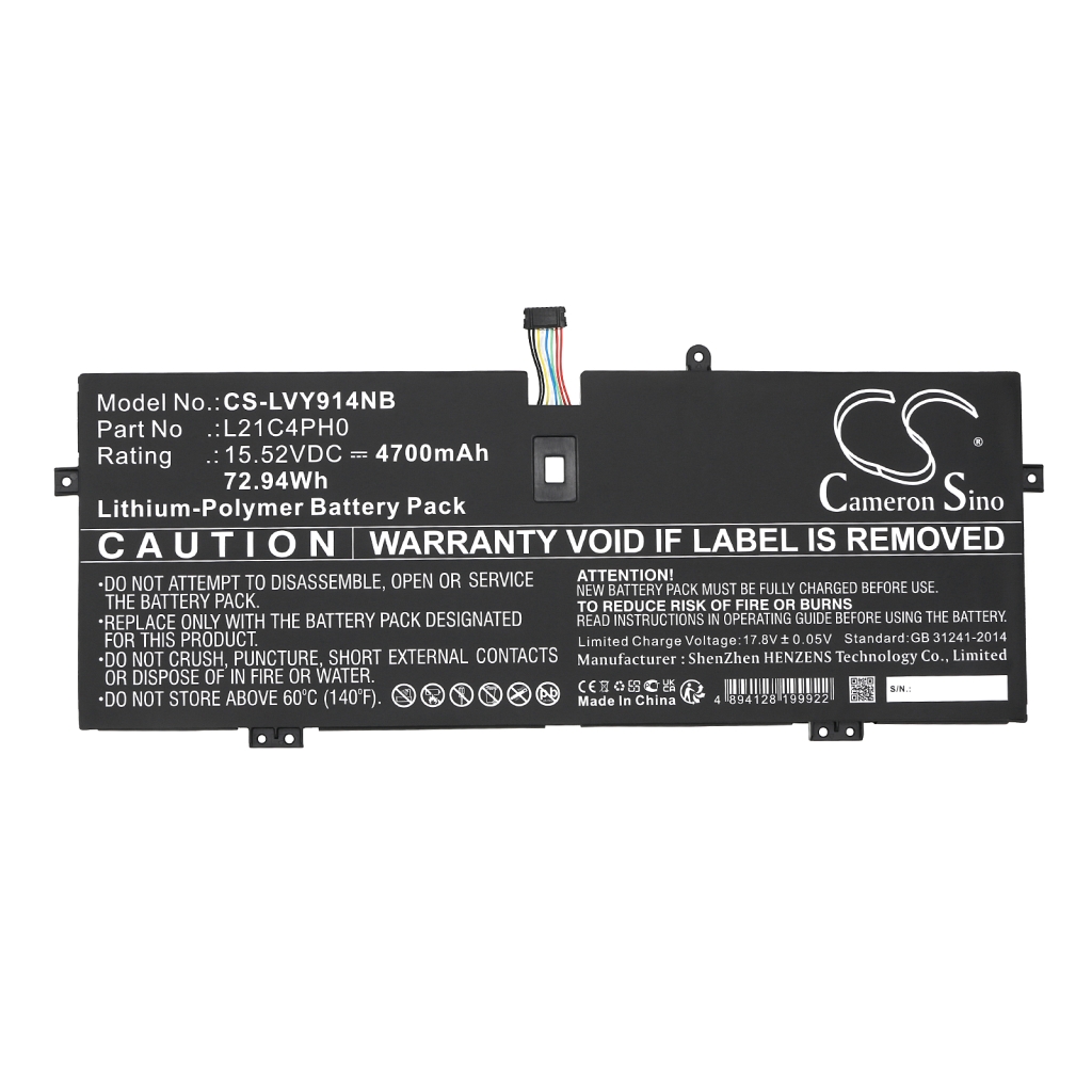 Batéria notebooku Lenovo CS-LVY914NB