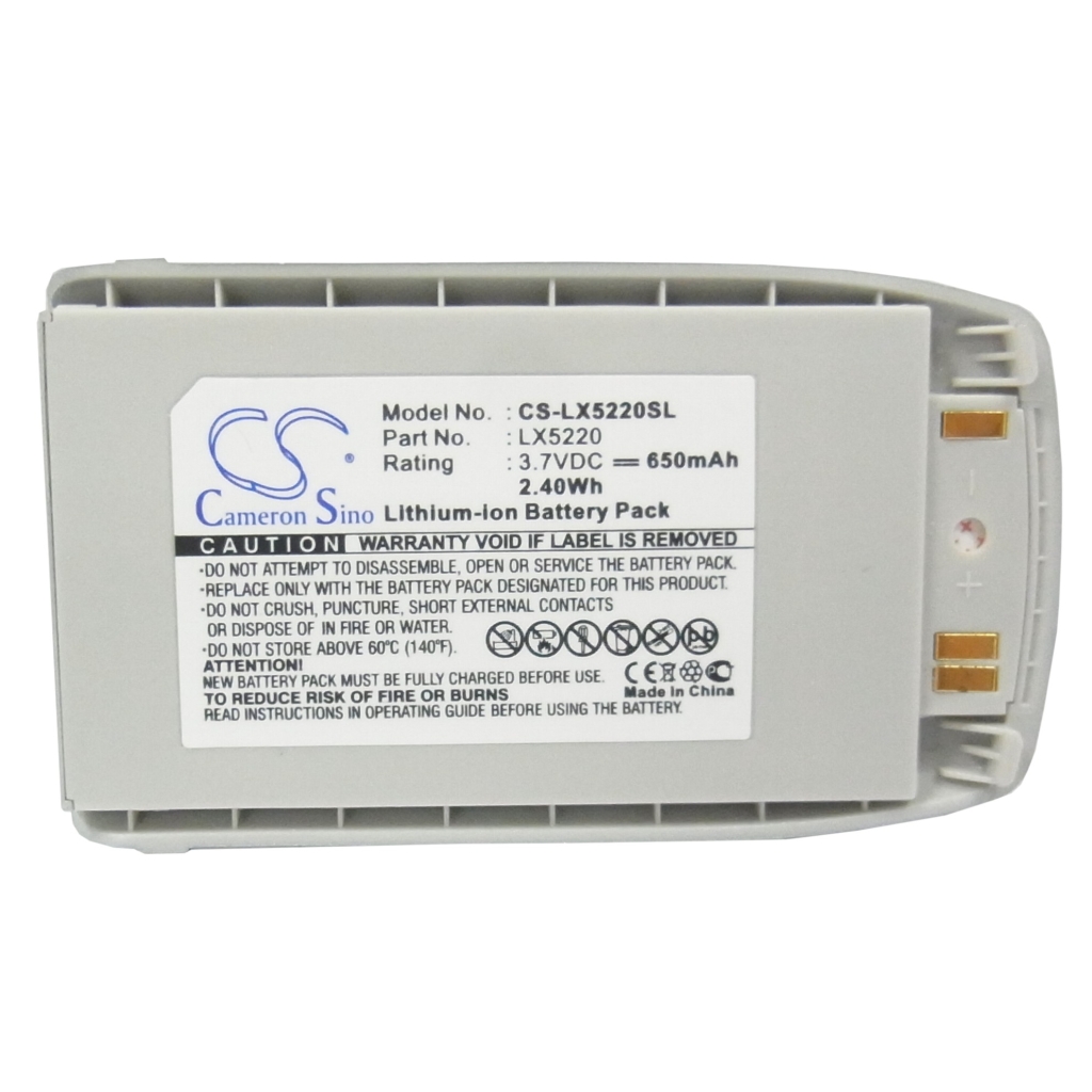 Batérie pre mobilné telefóny LG CS-LX5220SL