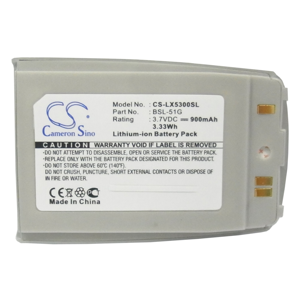 Batérie pre mobilné telefóny LG CS-LX5300SL