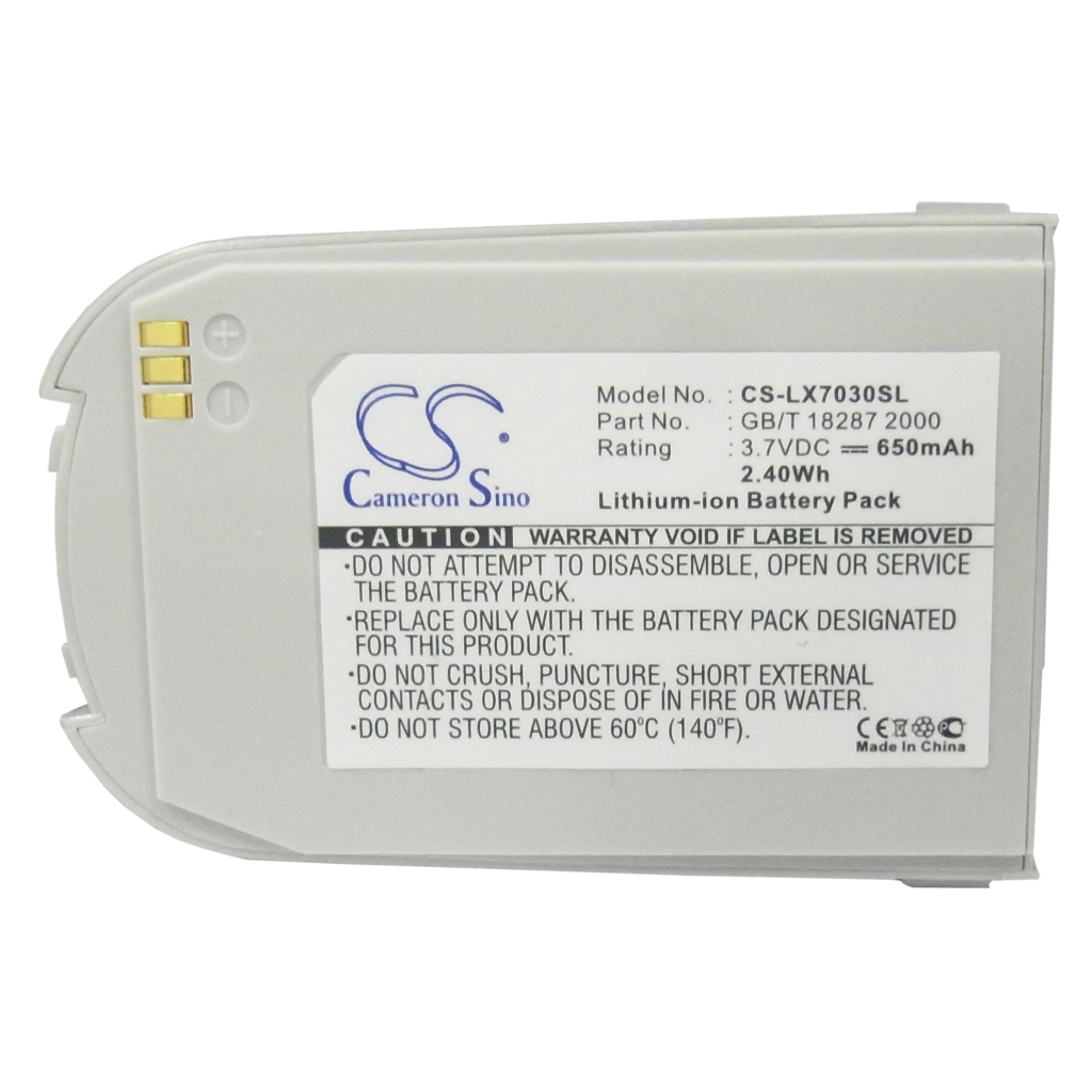 Batérie pre mobilné telefóny LG CS-LX7030SL
