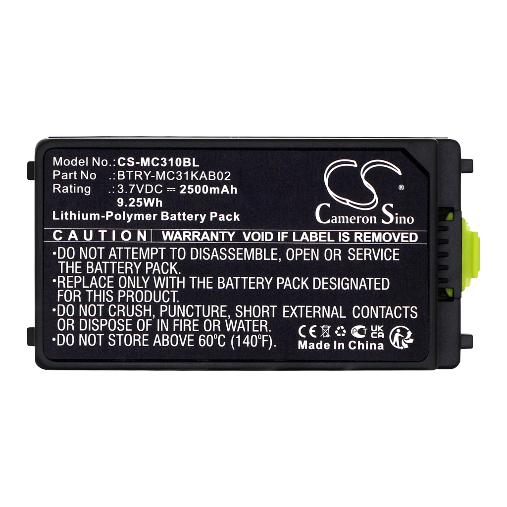 Battery Replaces BTRY-MC31KAB02-50